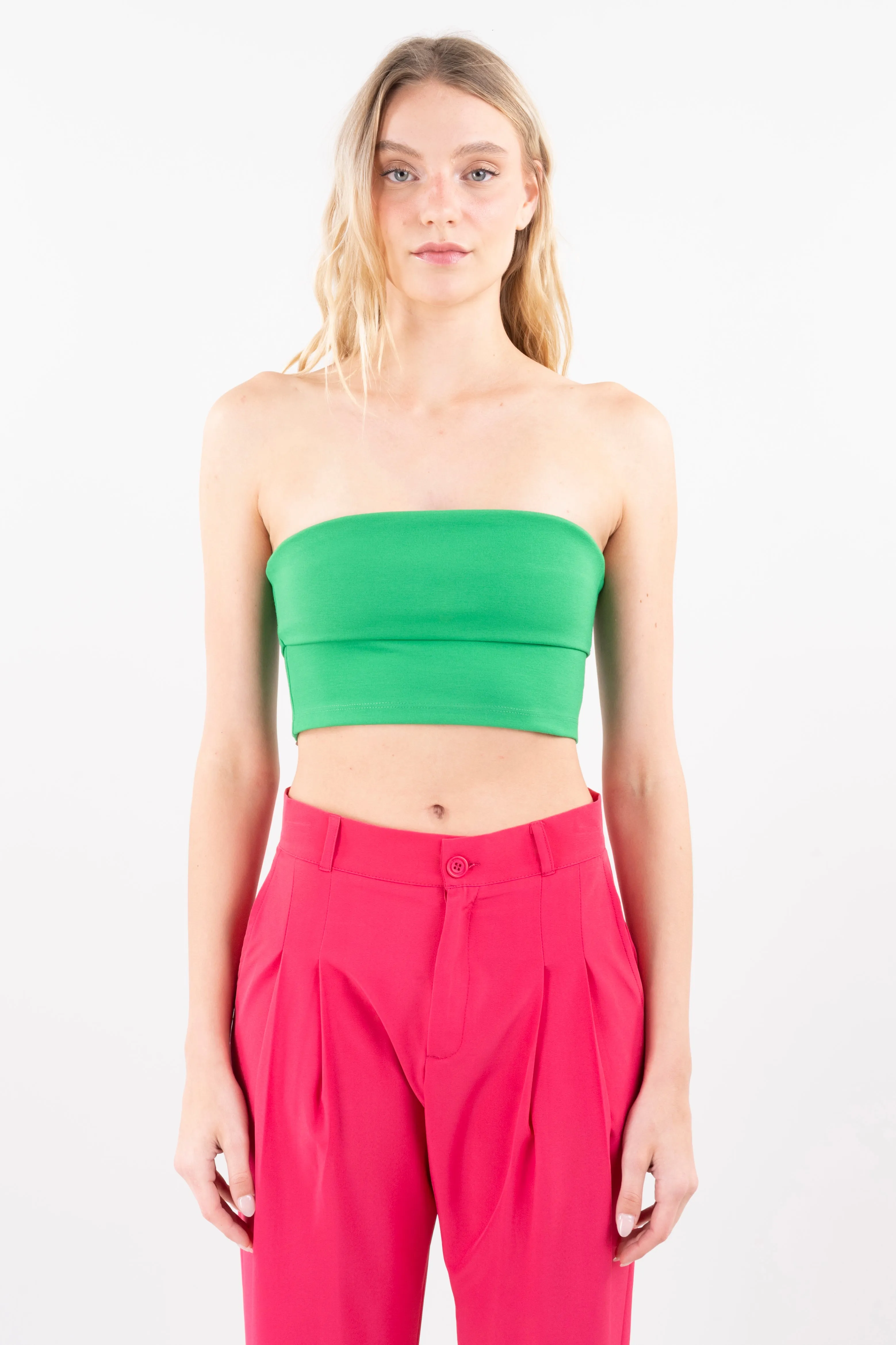 Top crop strapless sold by Shasa product image thumbnail 2
