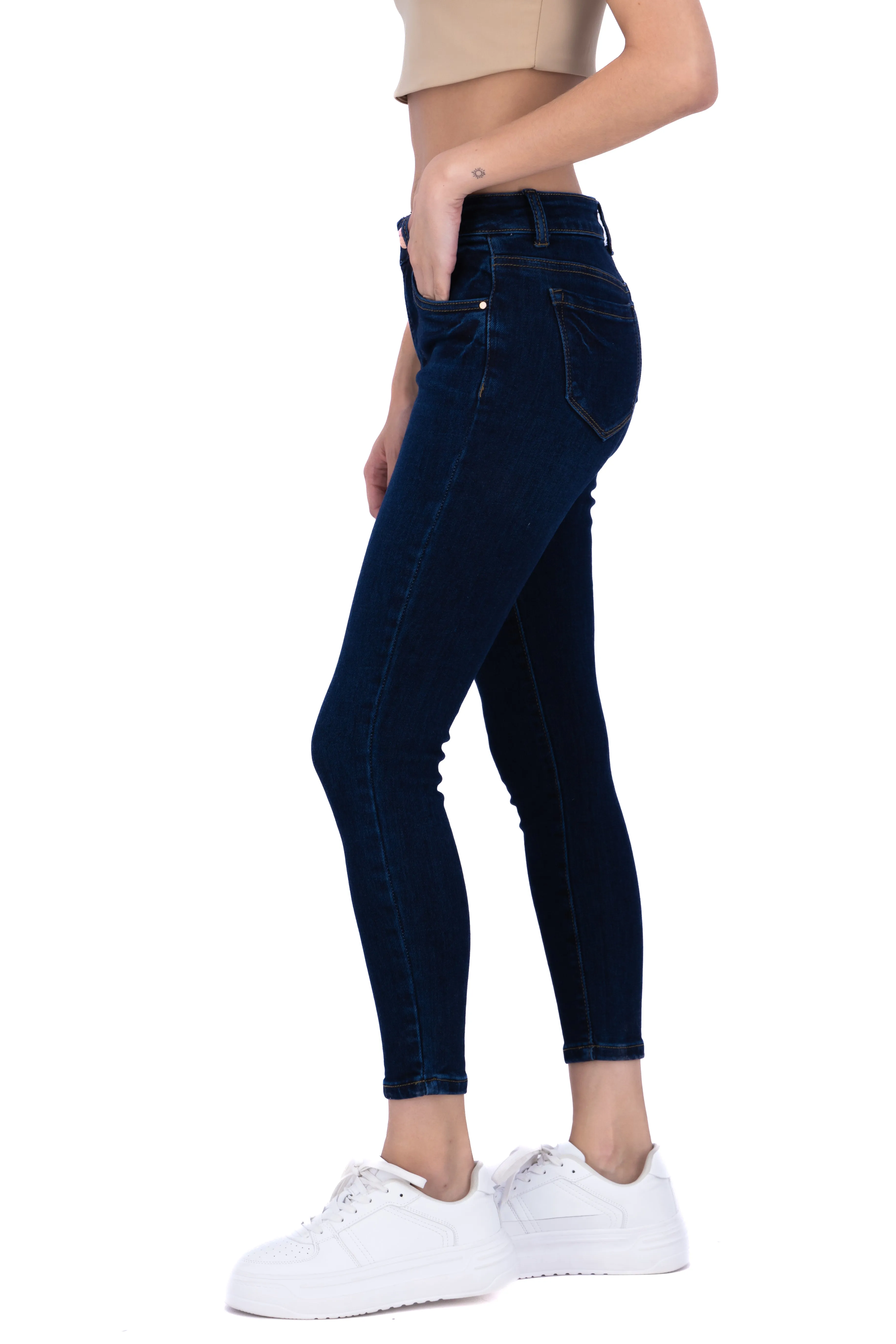 Jeans skinny cintura media sold by Shasa product image thumbnail 2