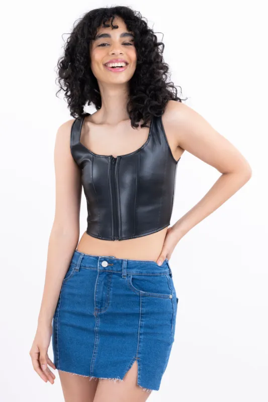 Top corset liso sold by Shasa