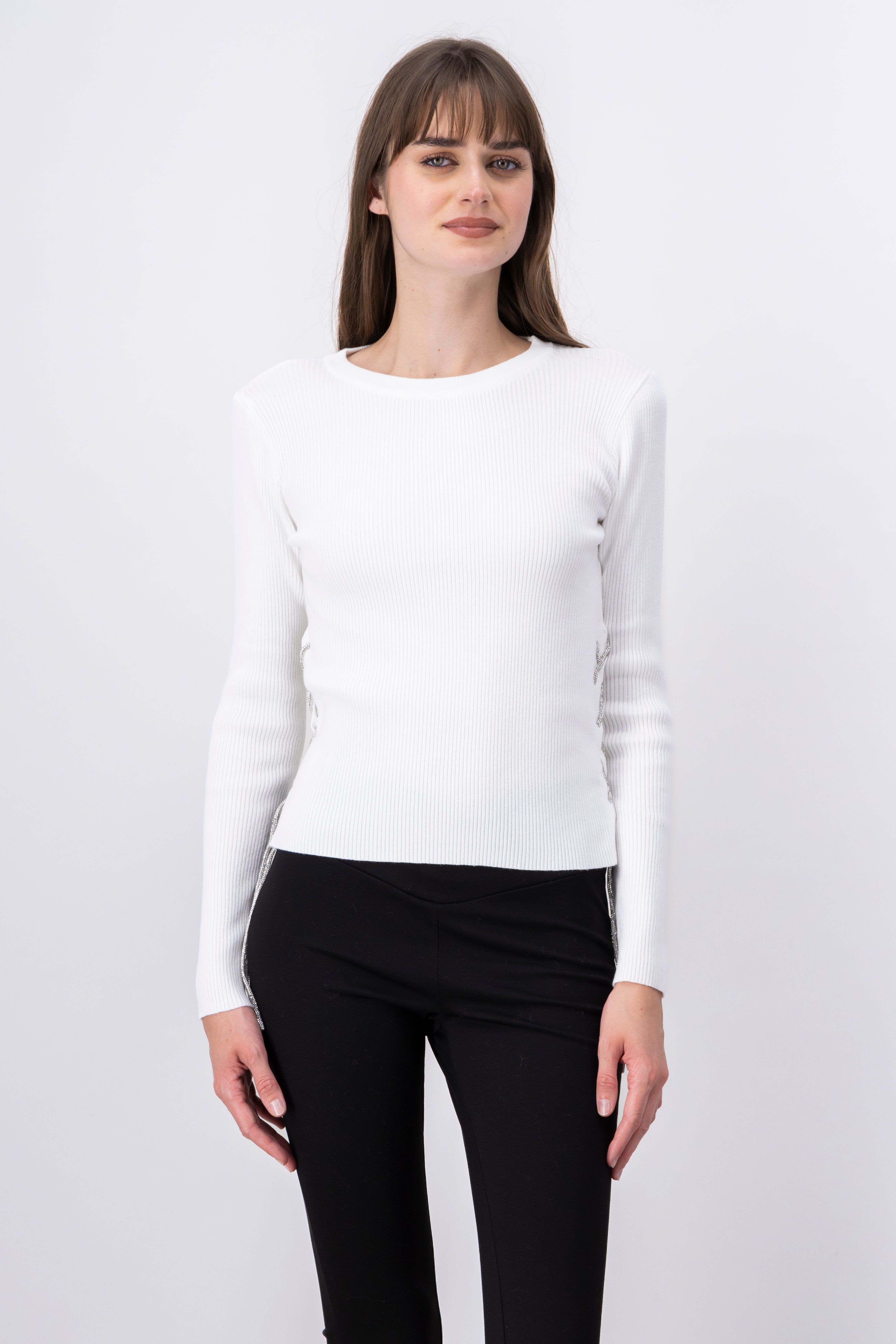 Sueter detalle lazo brillos sold by Shasa product image thumbnail 2