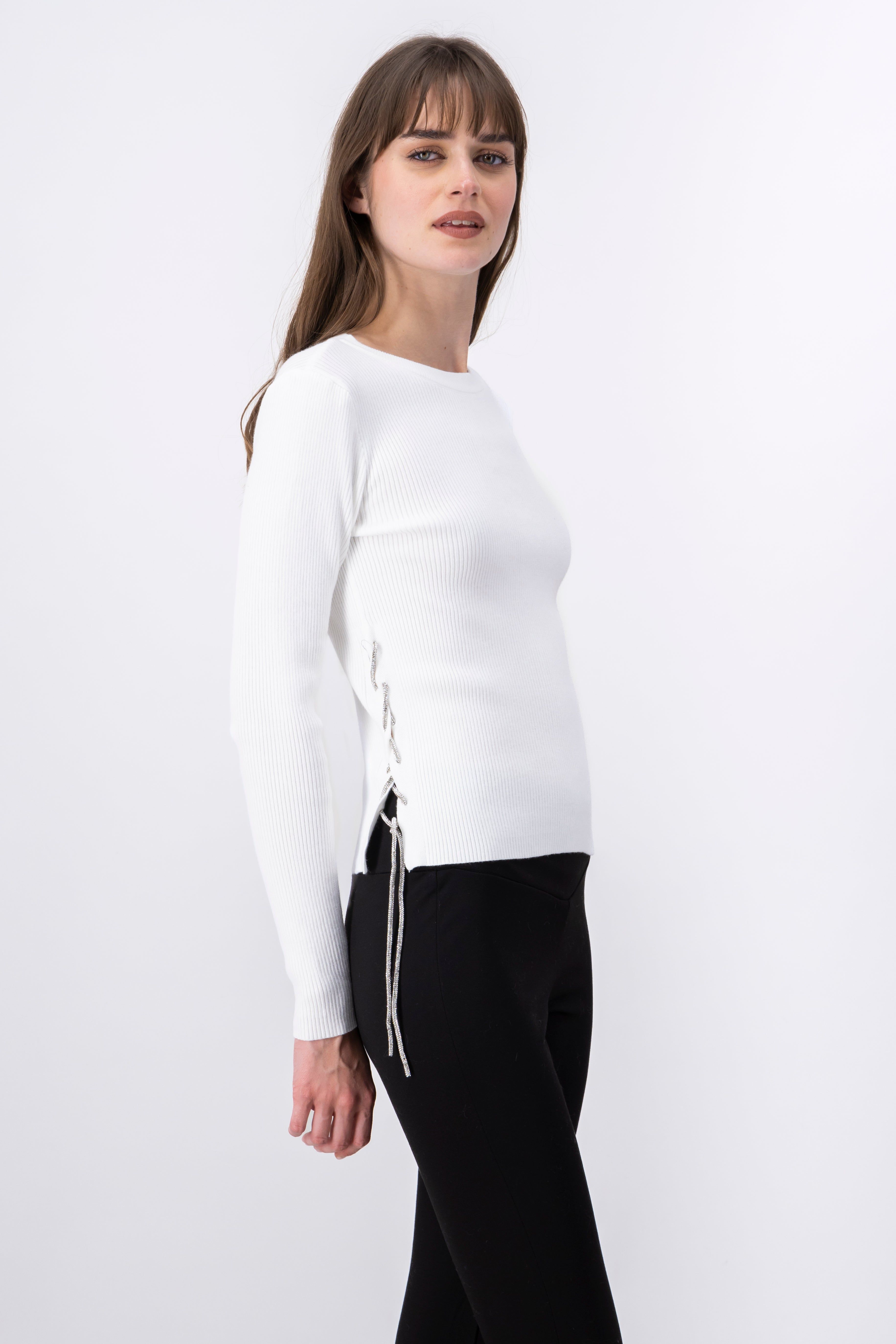 Sueter detalle lazo brillos sold by Shasa product image thumbnail 3