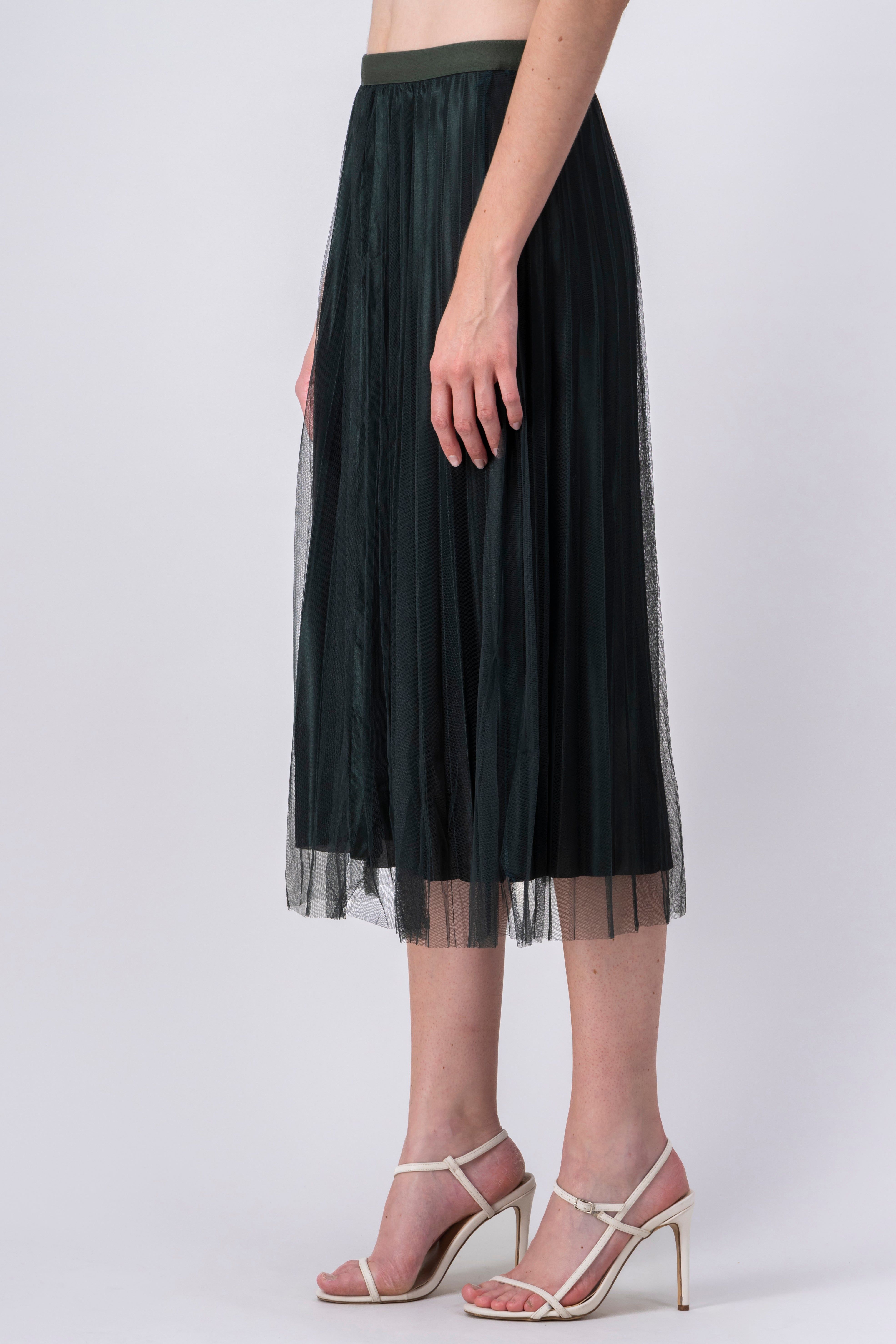 Falda Midi Plisada Mesh sold by Shasa product image thumbnail 3