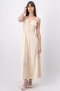 Vestido maxi popelina sold by Shasa