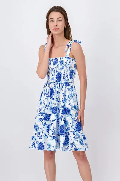 Vestido Mini Smock Flores sold by Shasa product image thumbnail 2