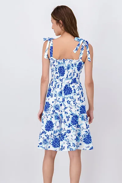 Vestido Mini Smock Flores sold by Shasa product image thumbnail 4