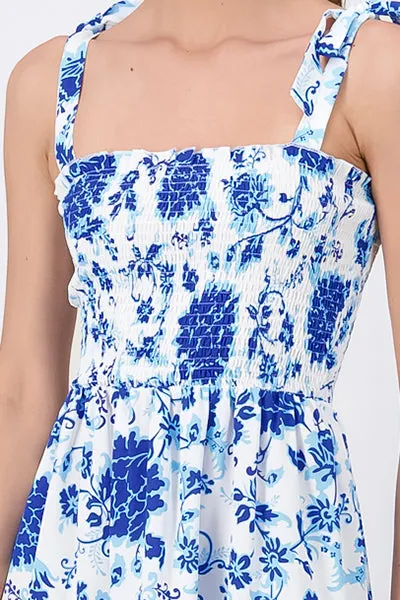 Vestido Mini Smock Flores sold by Shasa product image thumbnail 5