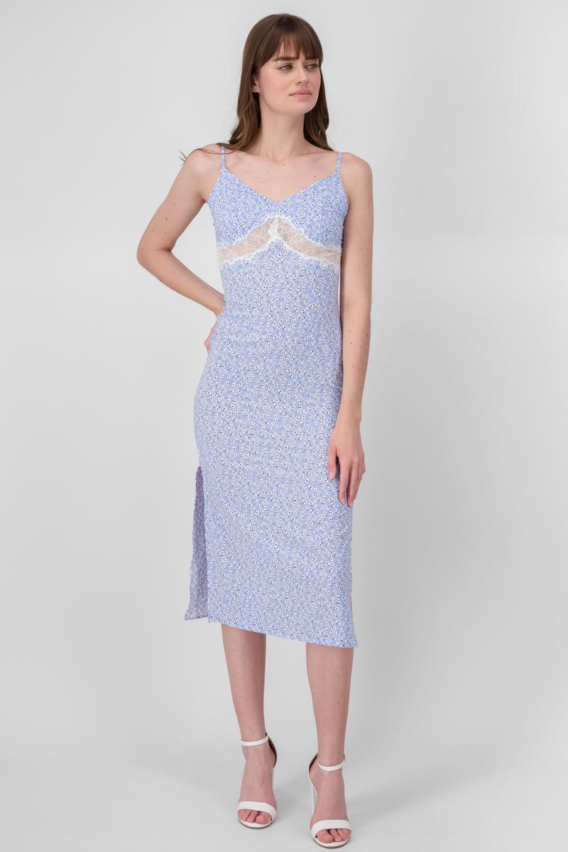 Vestido midi detalle encaje sold by Shasa product image thumbnail 2