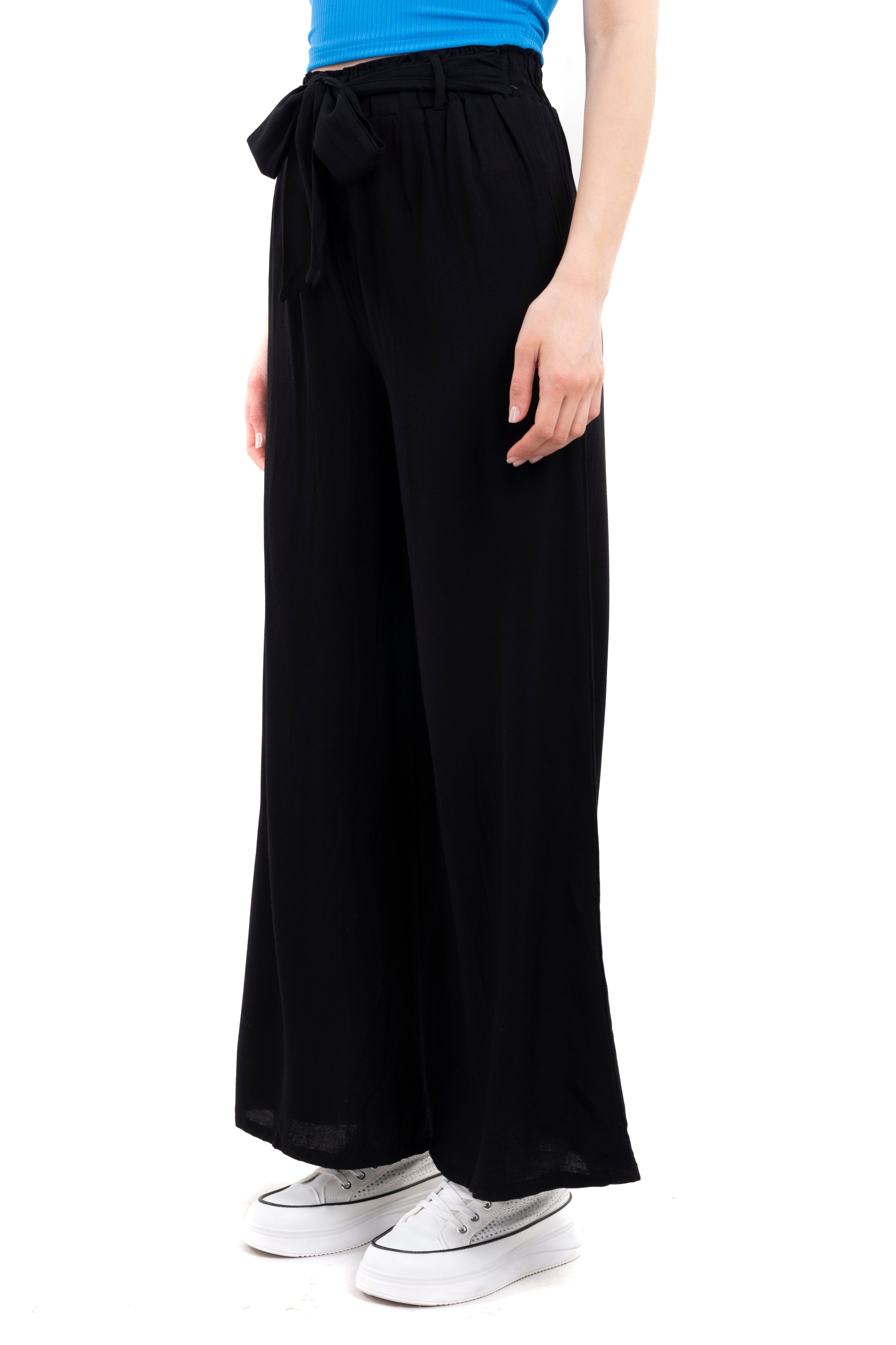 Pantalón Wide Leg Elástico Cinturón sold by Shasa product image thumbnail 3