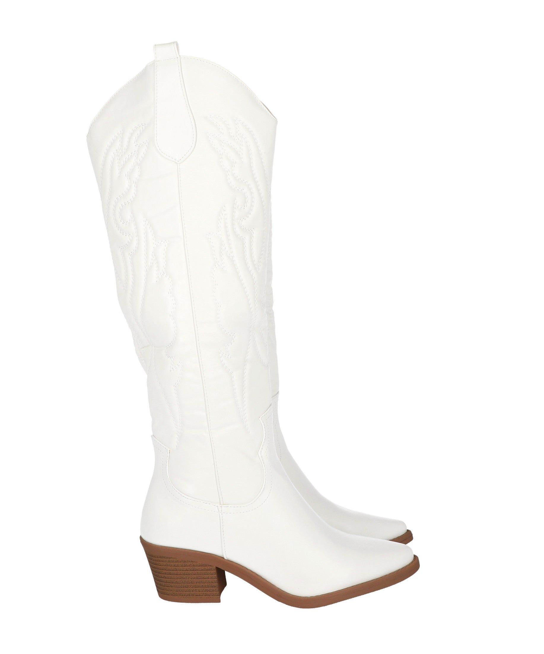 Bota Vaquera Efecto Piel Bordados sold by Shasa