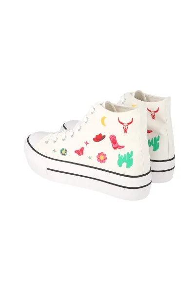 Tenis canvas vaquero plataforma sold by Shasa product image thumbnail 3