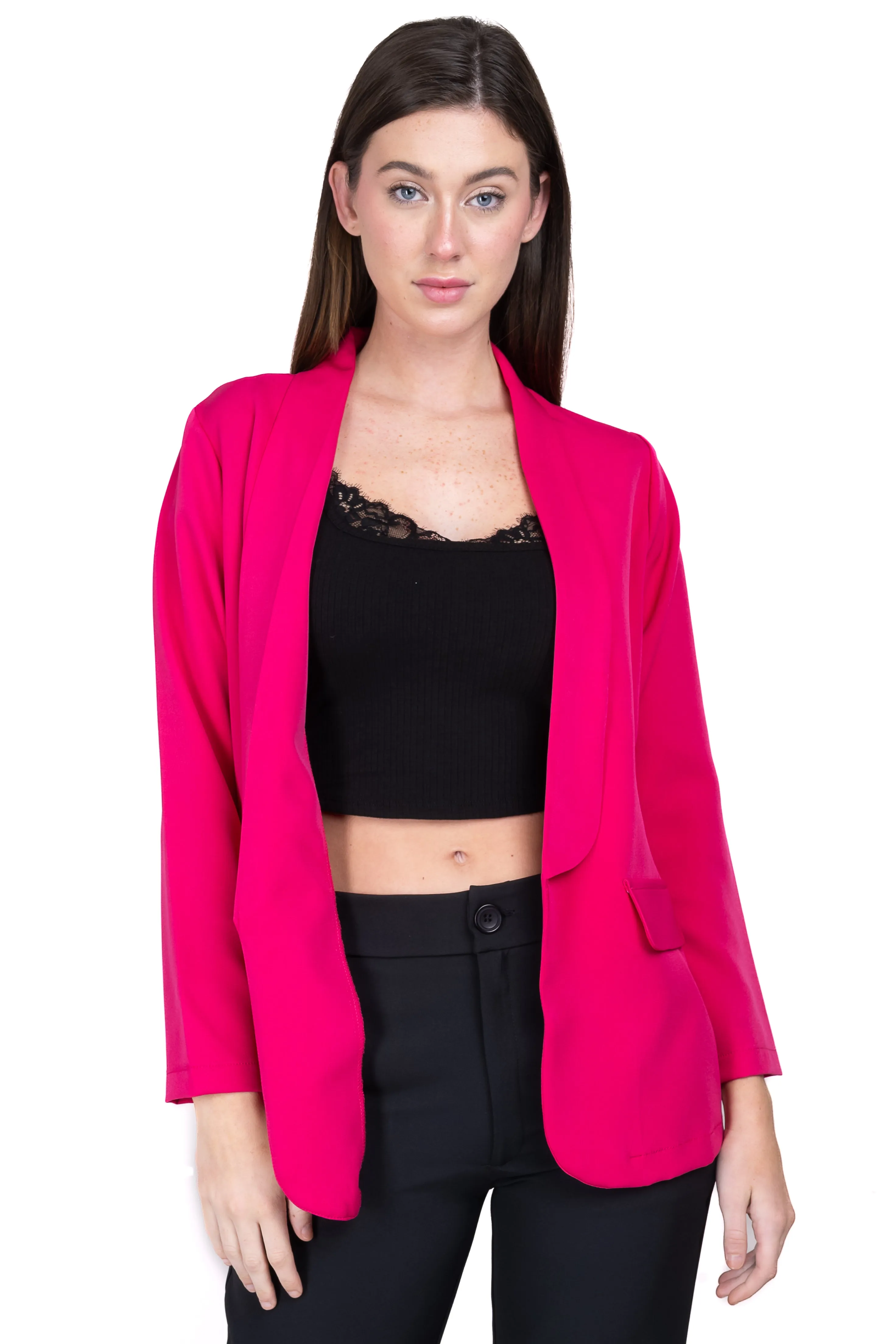 Saco Liso Solapa Recta sold by Shasa