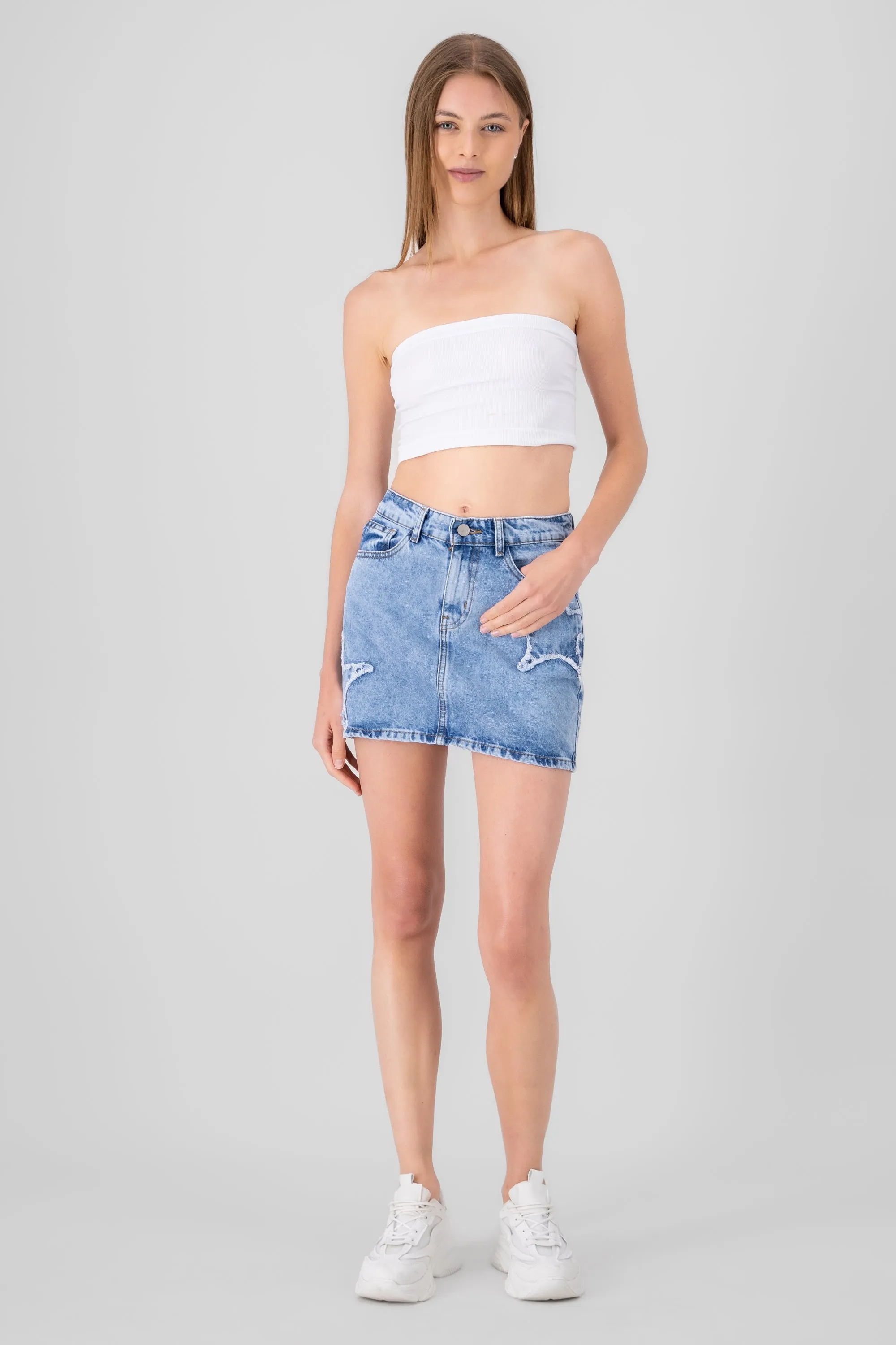 Mini falda con estrellas sold by Shasa