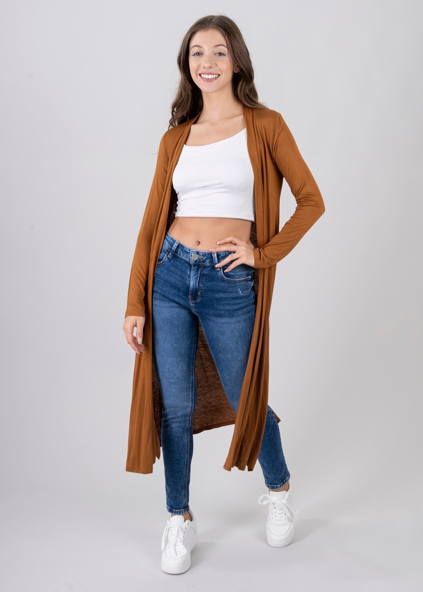 Cárdigan largo aberturas laterales sold by Shasa product image thumbnail 2