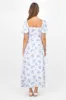 Vestido maxi con estampado de flores sold by Shasa