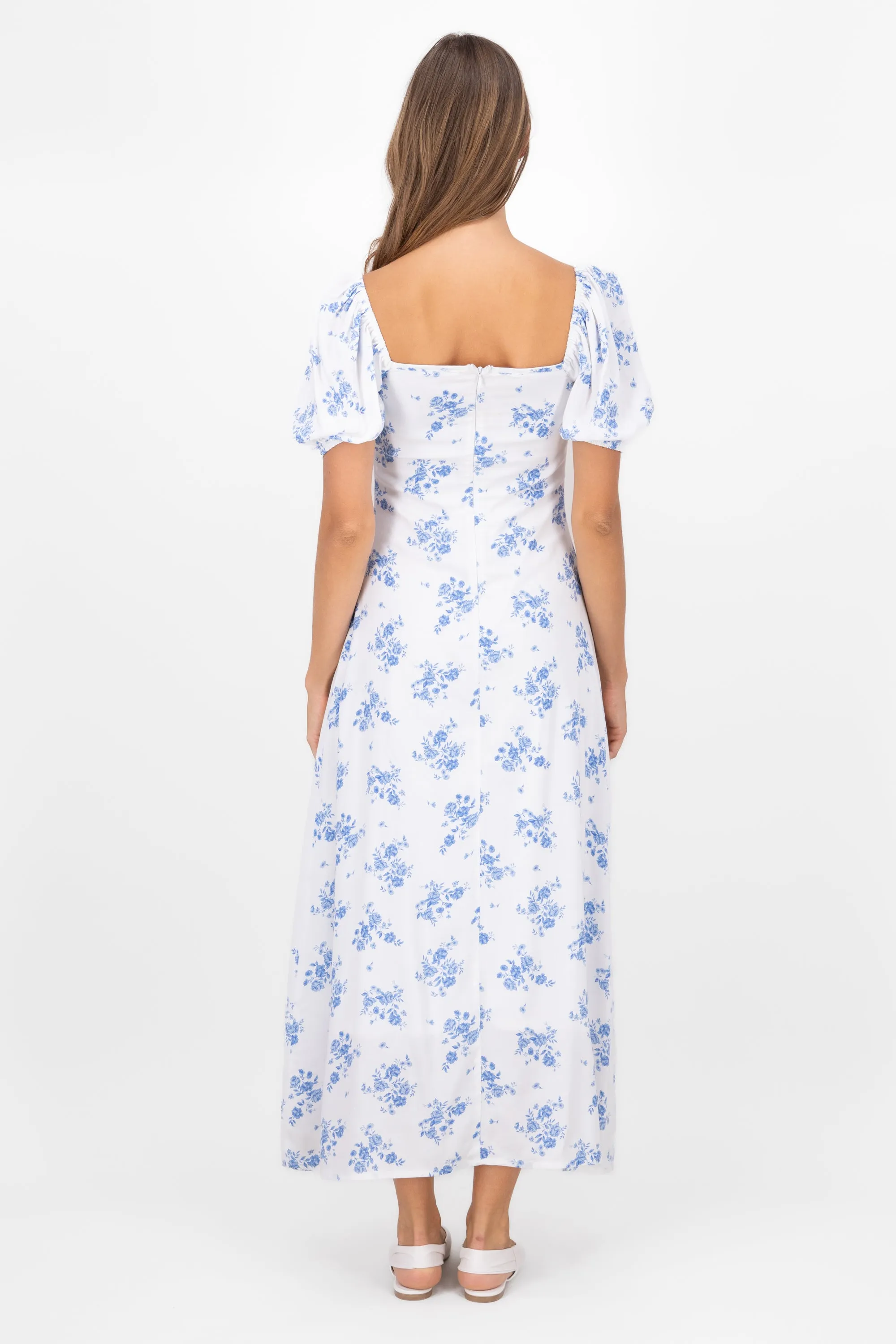 Vestido maxi con estampado de flores sold by Shasa product image thumbnail 4