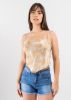 Top pañuelo floral animal print sold by Shasa