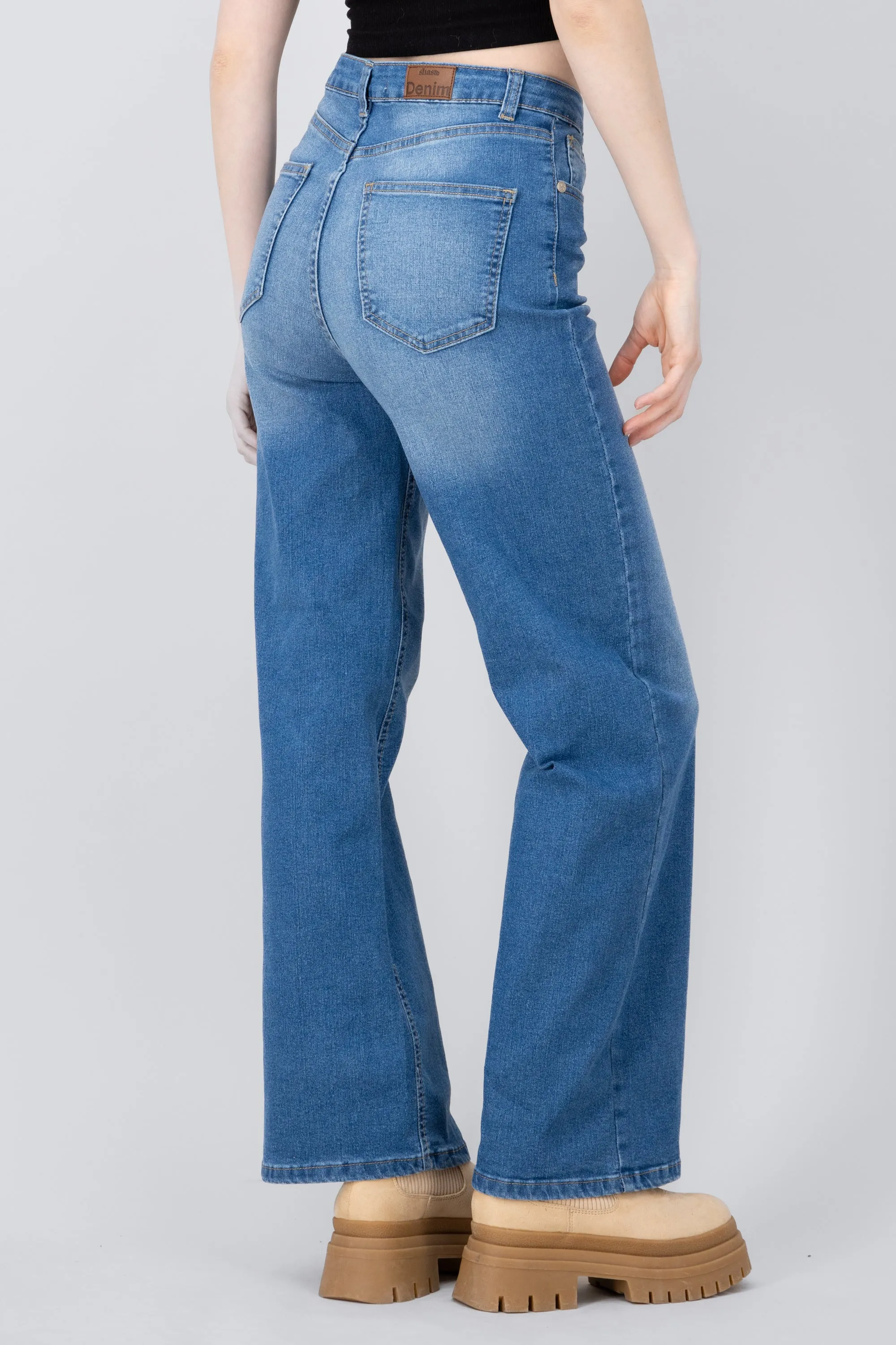 Jeans wide leg básicos sold by Shasa product image thumbnail 4
