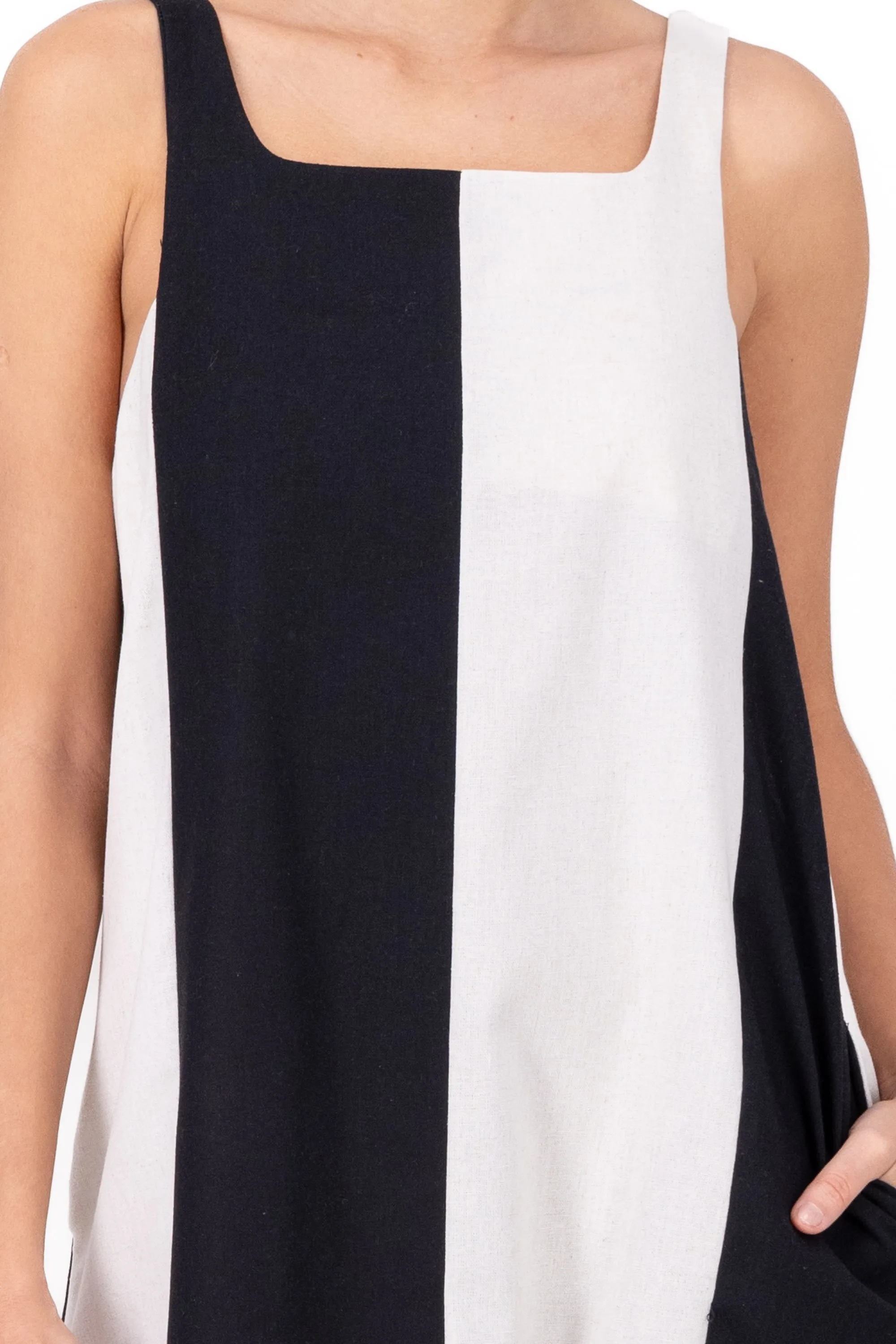 Vestido mini rayas contraste tirante ancho Hypster sold by Shasa product image thumbnail 5