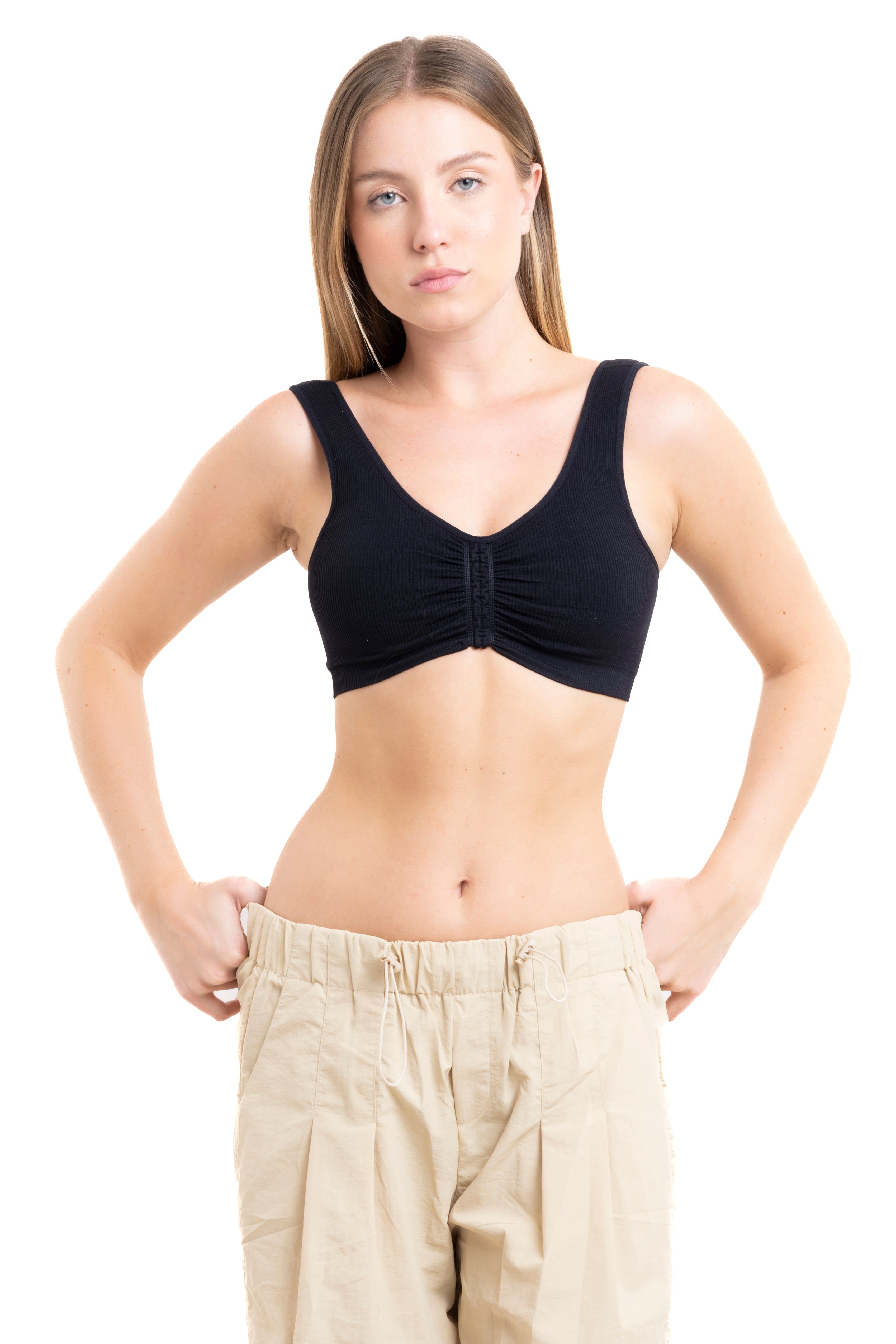 Top crop acanalado fruncido sold by Shasa product image thumbnail 5