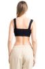 Top crop acanalado fruncido sold by Shasa