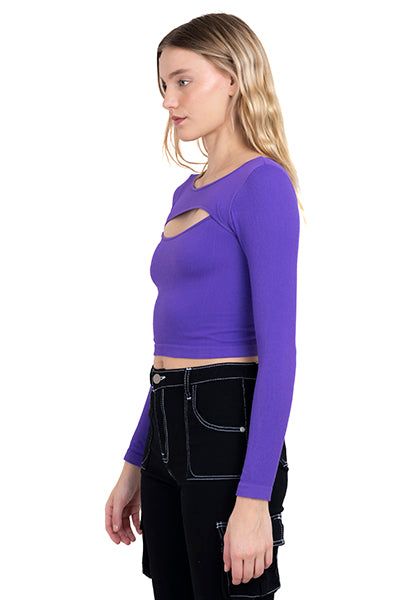 Top cut out manga larga sold by Shasa product image thumbnail 3