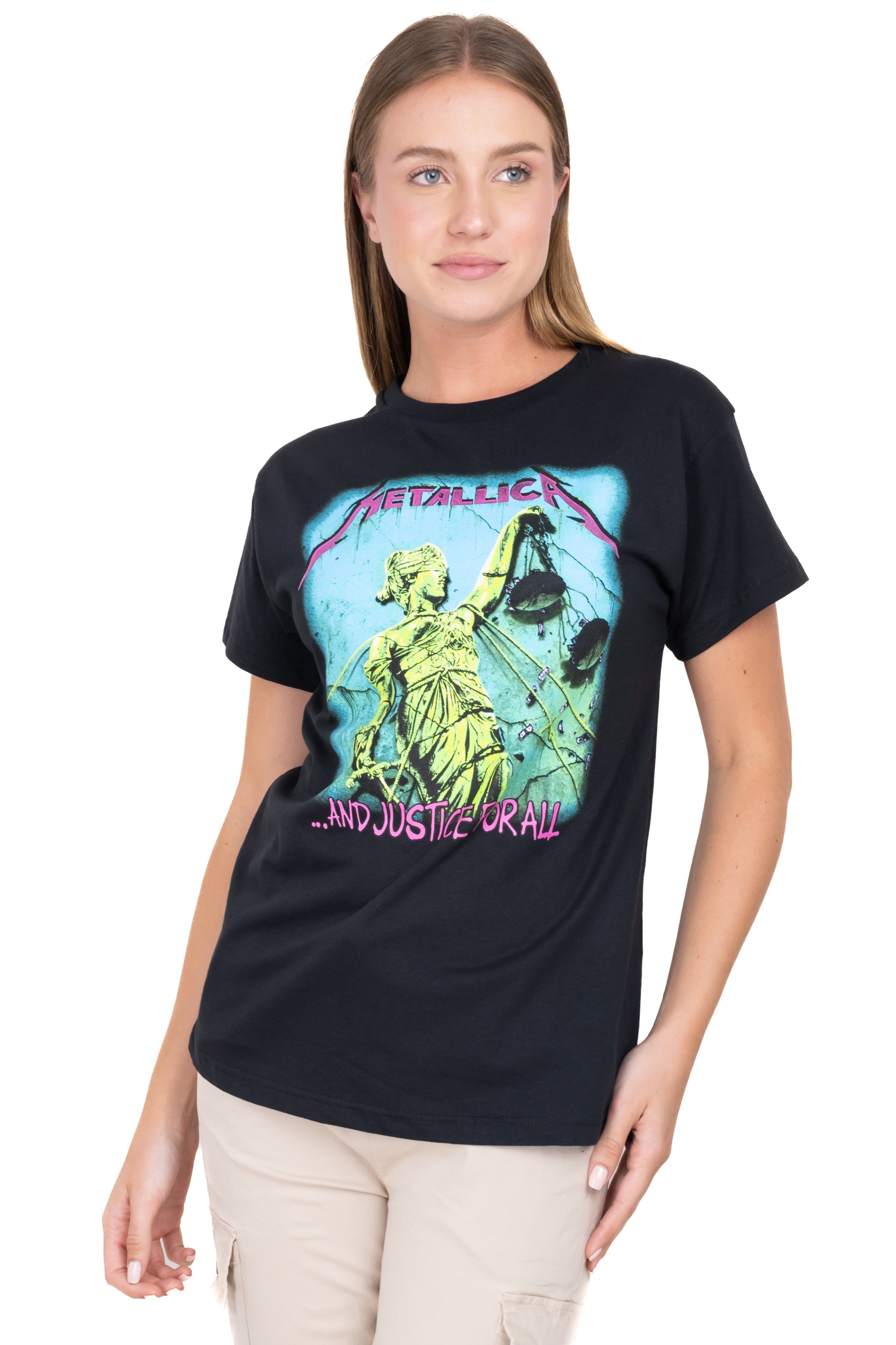Playera oversize estampado Metallica sold by Shasa product image thumbnail 2