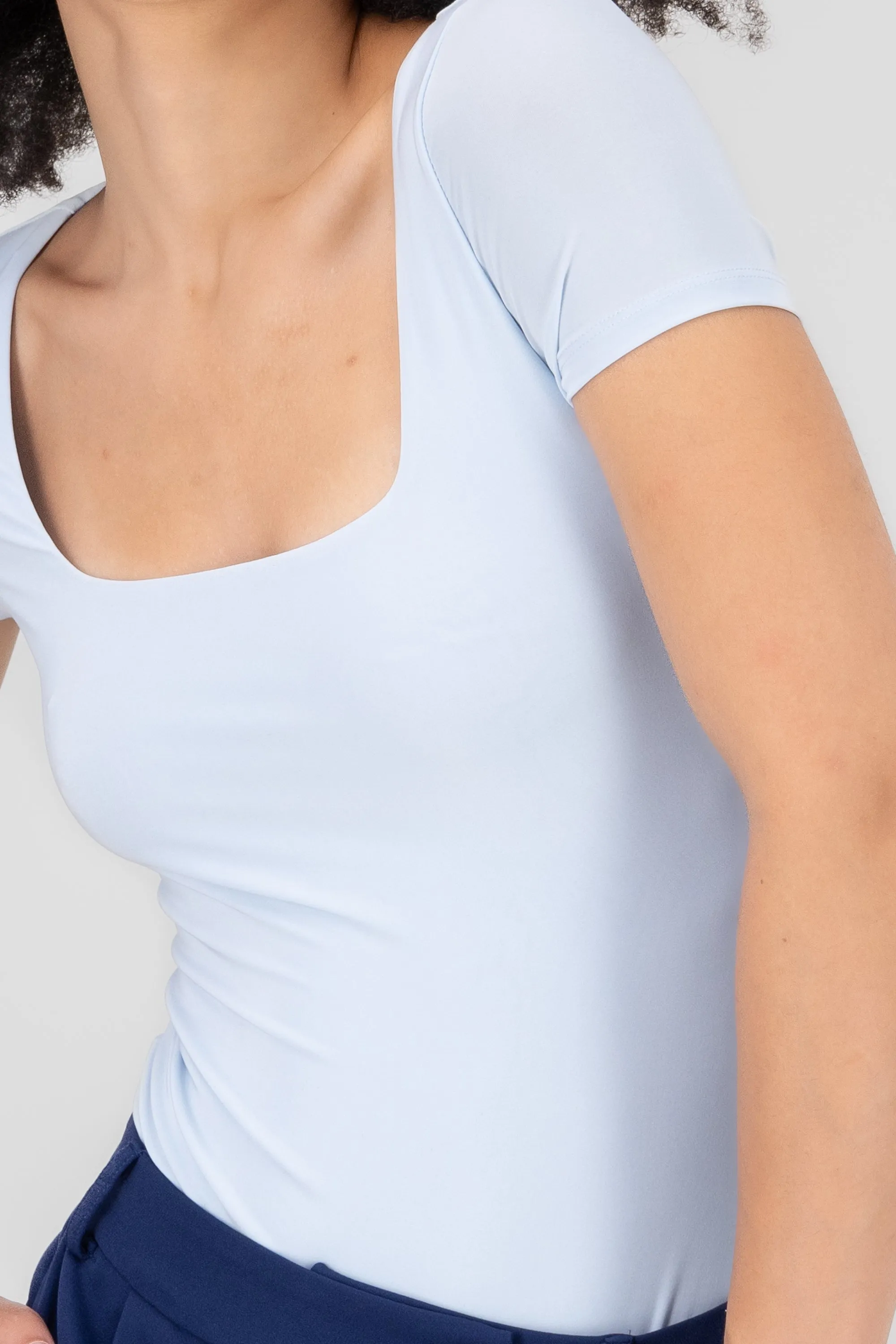 Body escote cuadrado doble tela sold by Shasa product image thumbnail 5