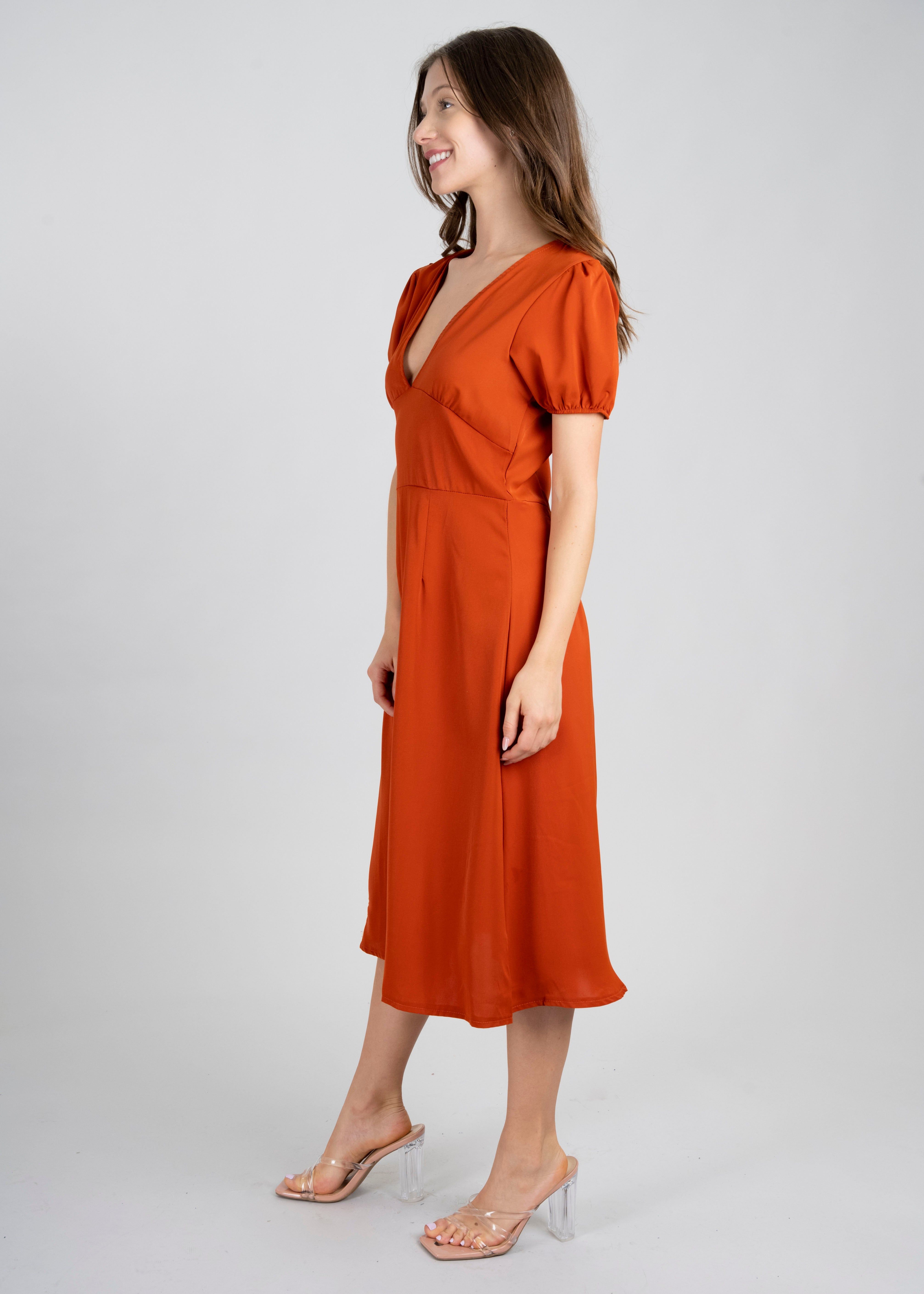 Vestido midi manga corta sold by Shasa product image thumbnail 2