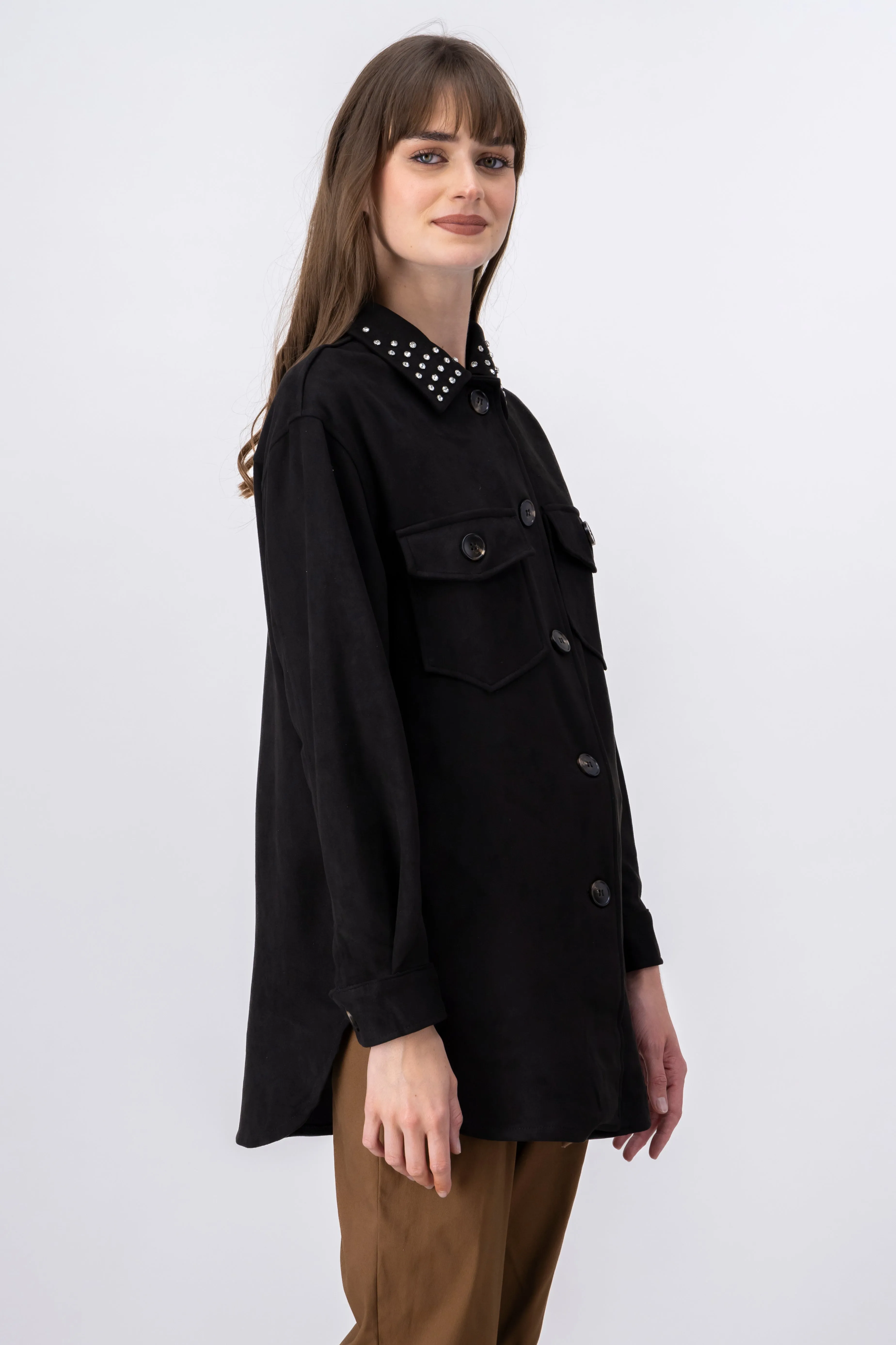 Shacket larga detalle brillos bolsas sold by Shasa product image thumbnail 3