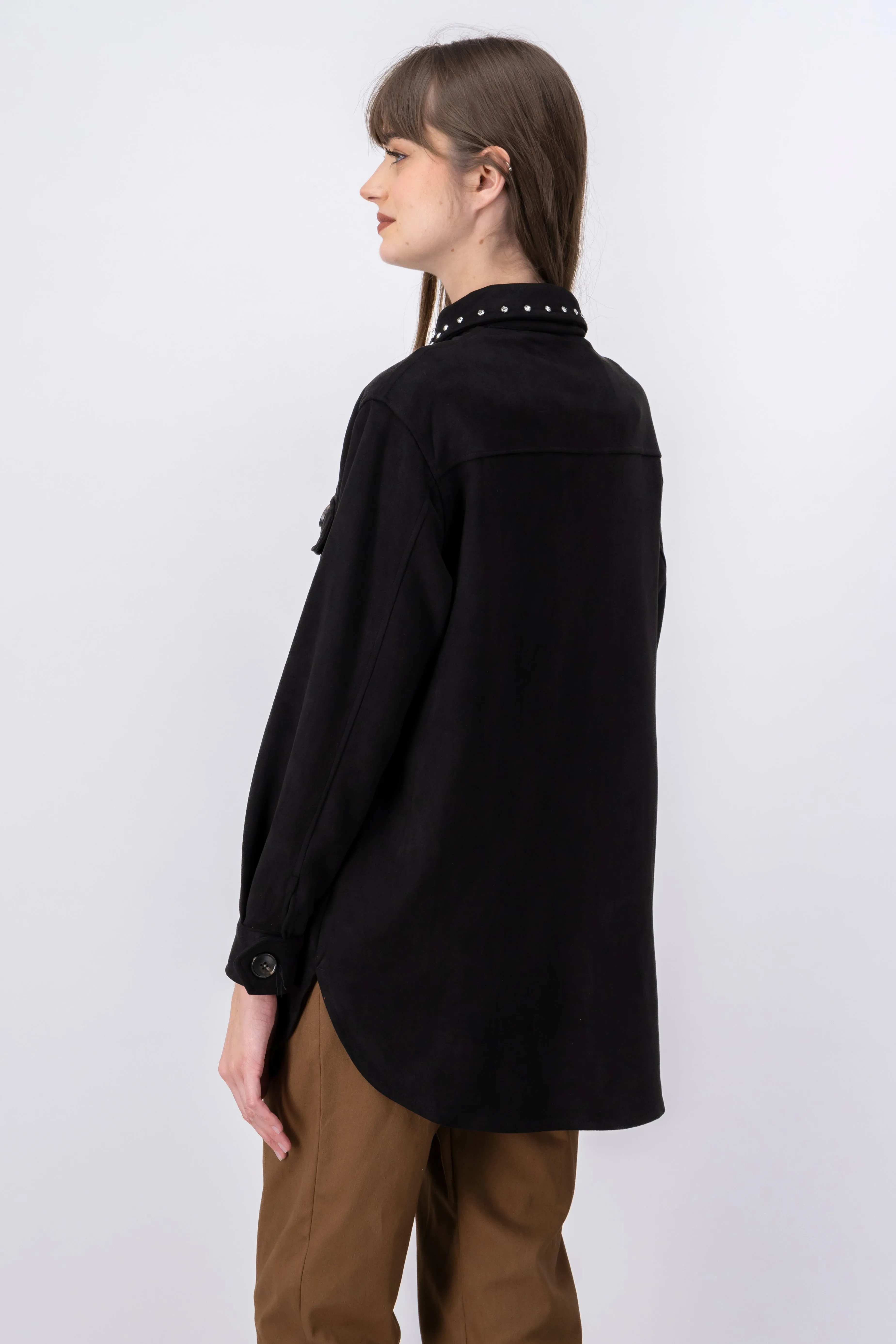 Shacket larga detalle brillos bolsas sold by Shasa product image thumbnail 4