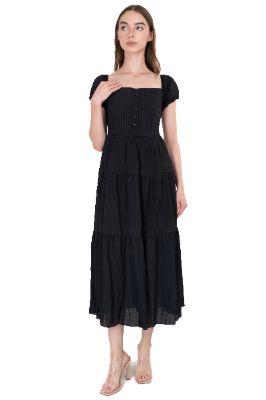 Vestido maxi botones frontales sold by Shasa
