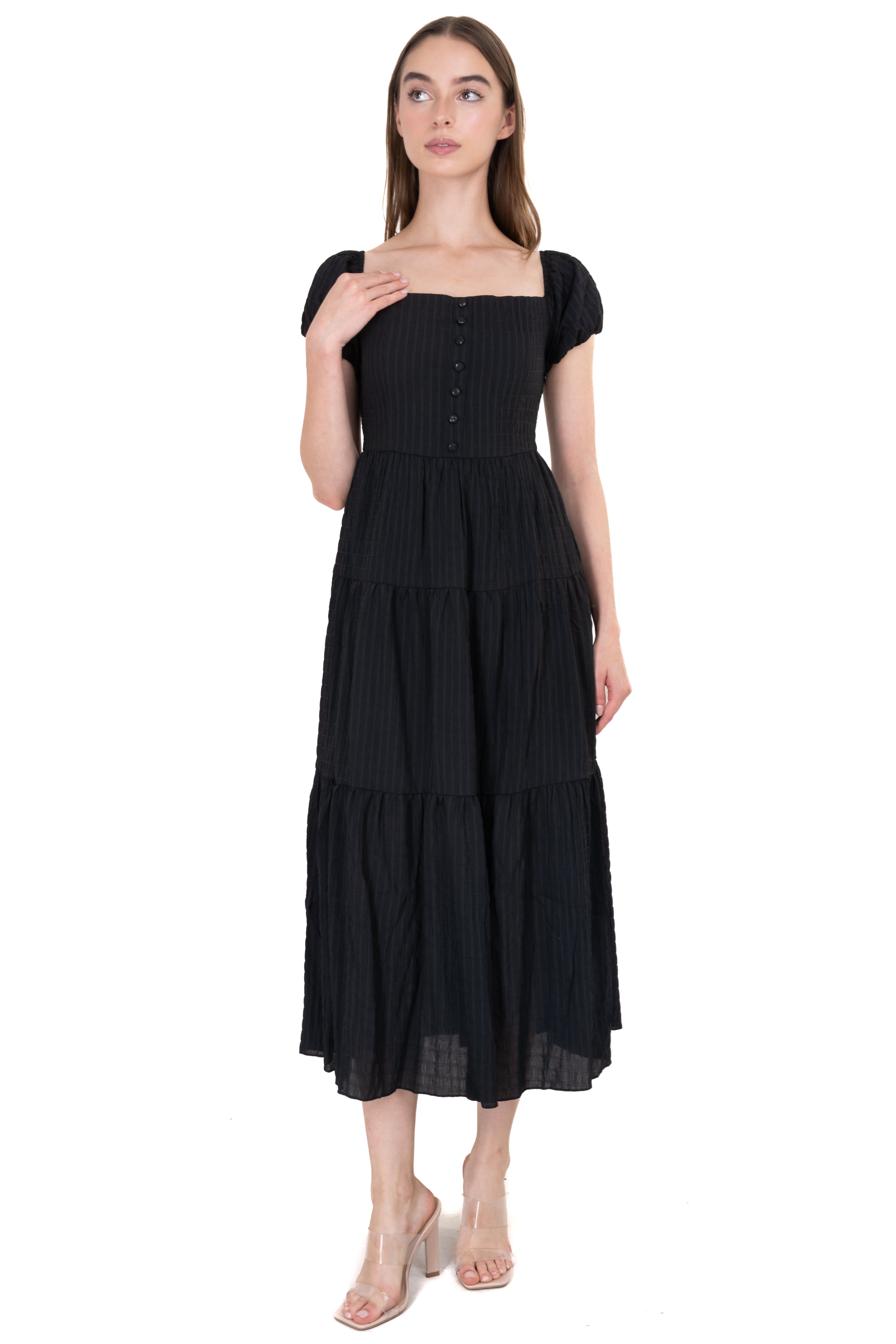 Vestido maxi botones frontales sold by Shasa product image thumbnail 5