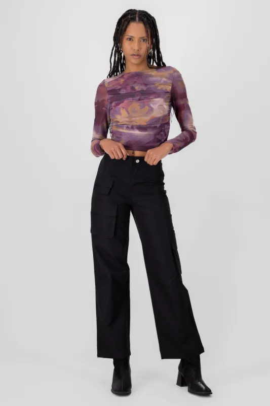 Pantalones cargo lisos bolsas sold by Shasa