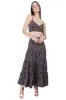 Falda maxi amplia floreada sold by Shasa