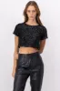 Blusa crop multilentejuela sold by Shasa