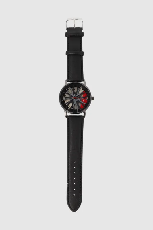 Reloj rin caliper rojo sold by Shasa