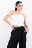 Top strapless liso fruncido sold by Shasa