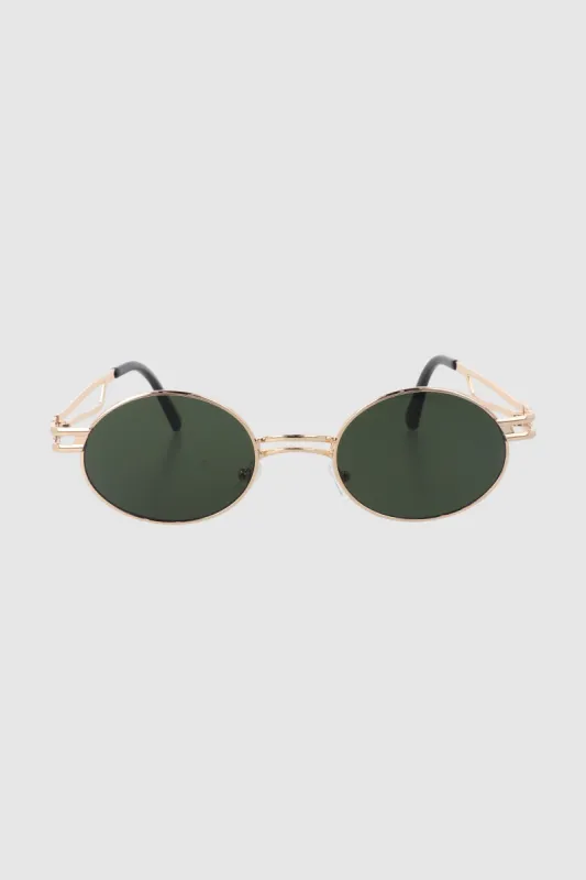 Lentes circulo pequeño metal sold by Shasa