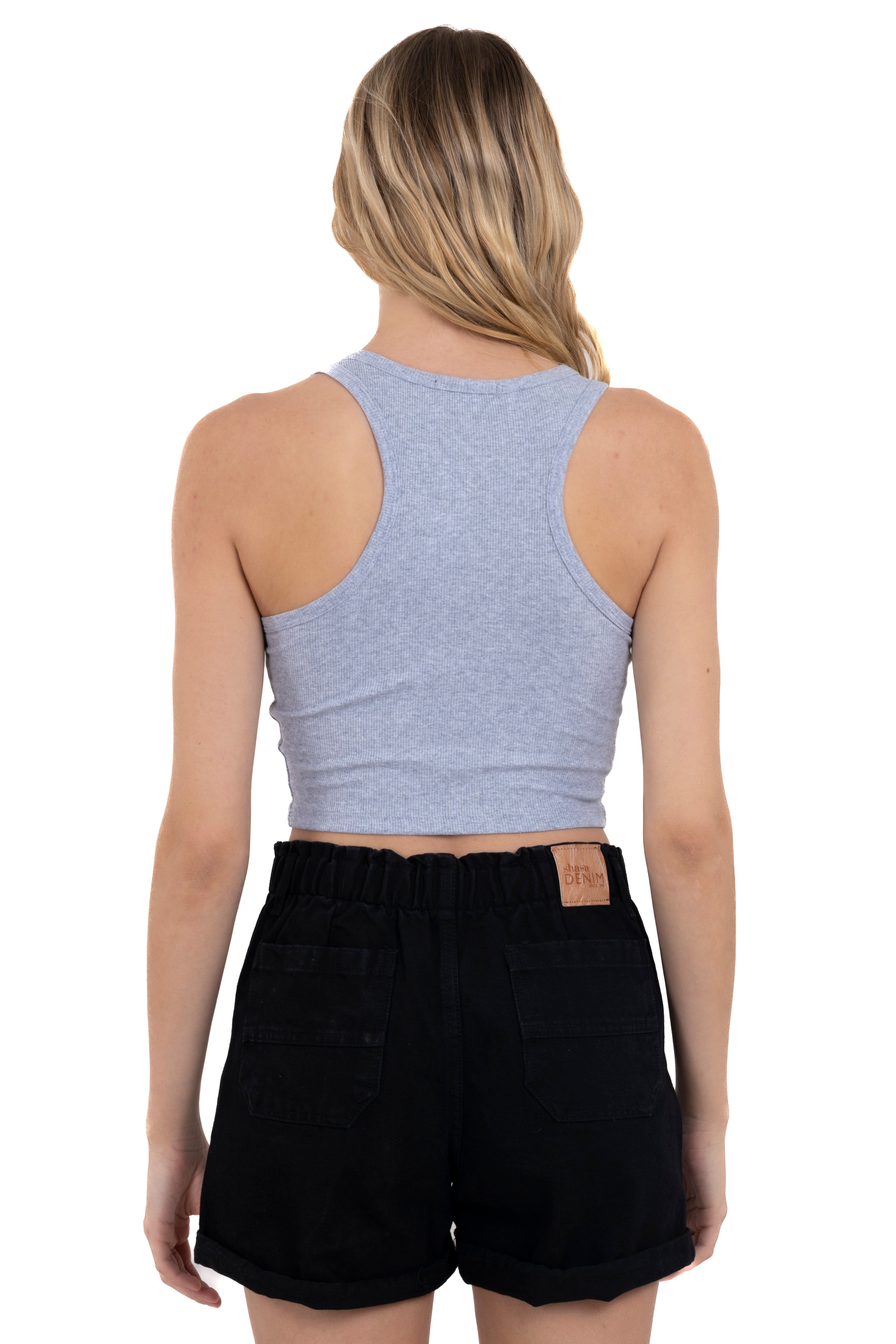 Top tank acanalado monocolor sold by Shasa product image thumbnail 4