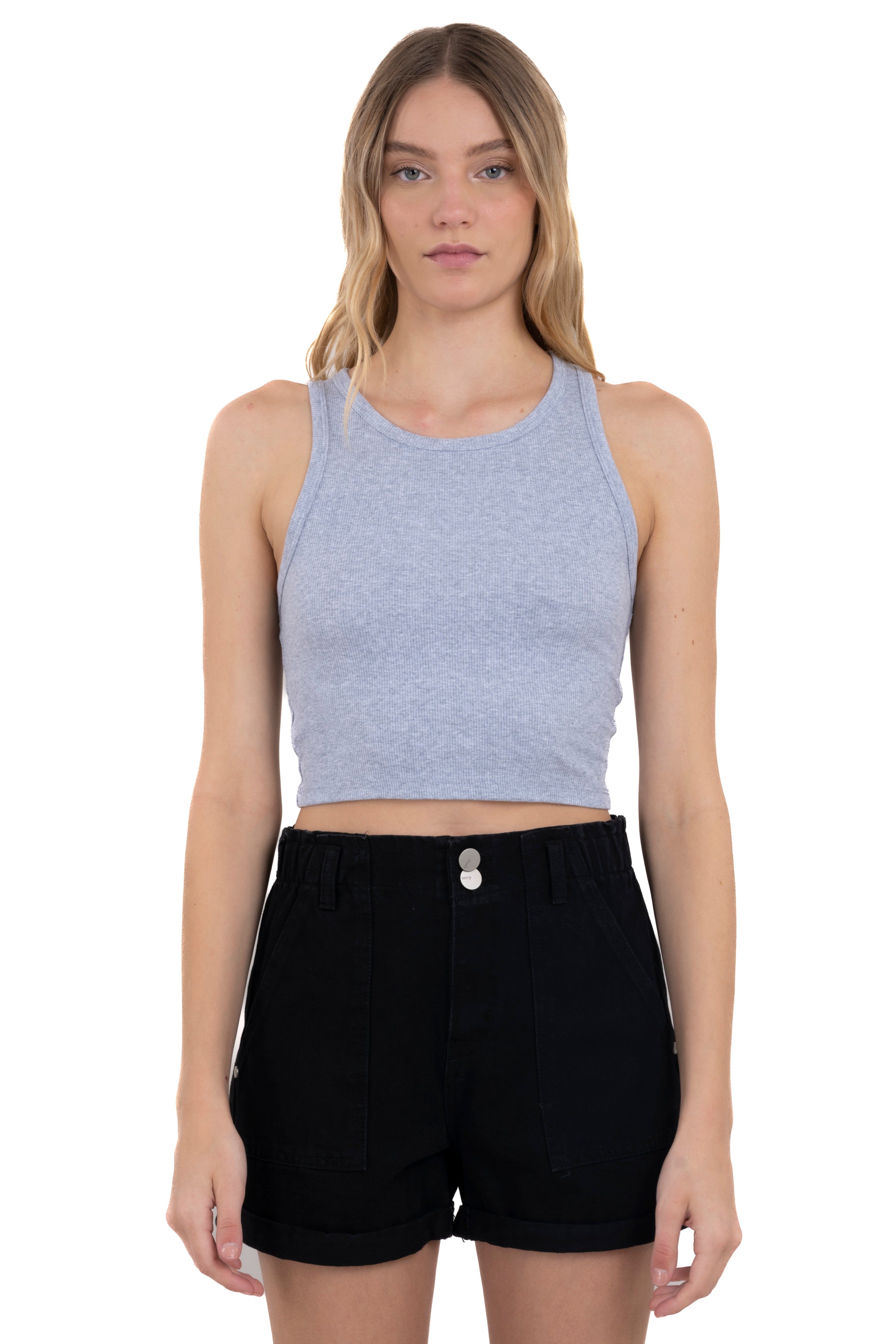 Top tank acanalado monocolor sold by Shasa product image thumbnail 2