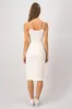 Vestido midi textura tejido sold by Shasa