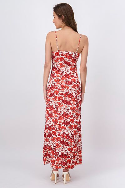 Vestido Maxi Cruzado De Flores sold by Shasa product image thumbnail 4