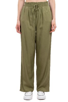 Pantalón straight cintura elástico cintas sold by Shasa