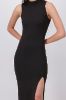 Vestido maxi bodycon cuello alto sold by Shasa
