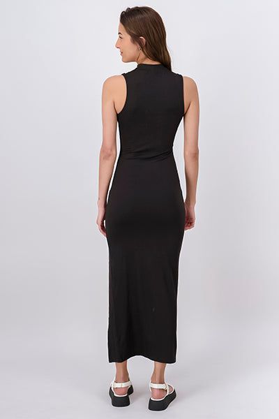 Vestido maxi bodycon cuello alto sold by Shasa product image thumbnail 4