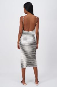 Vestido Midi Halter Rayas sold by Shasa