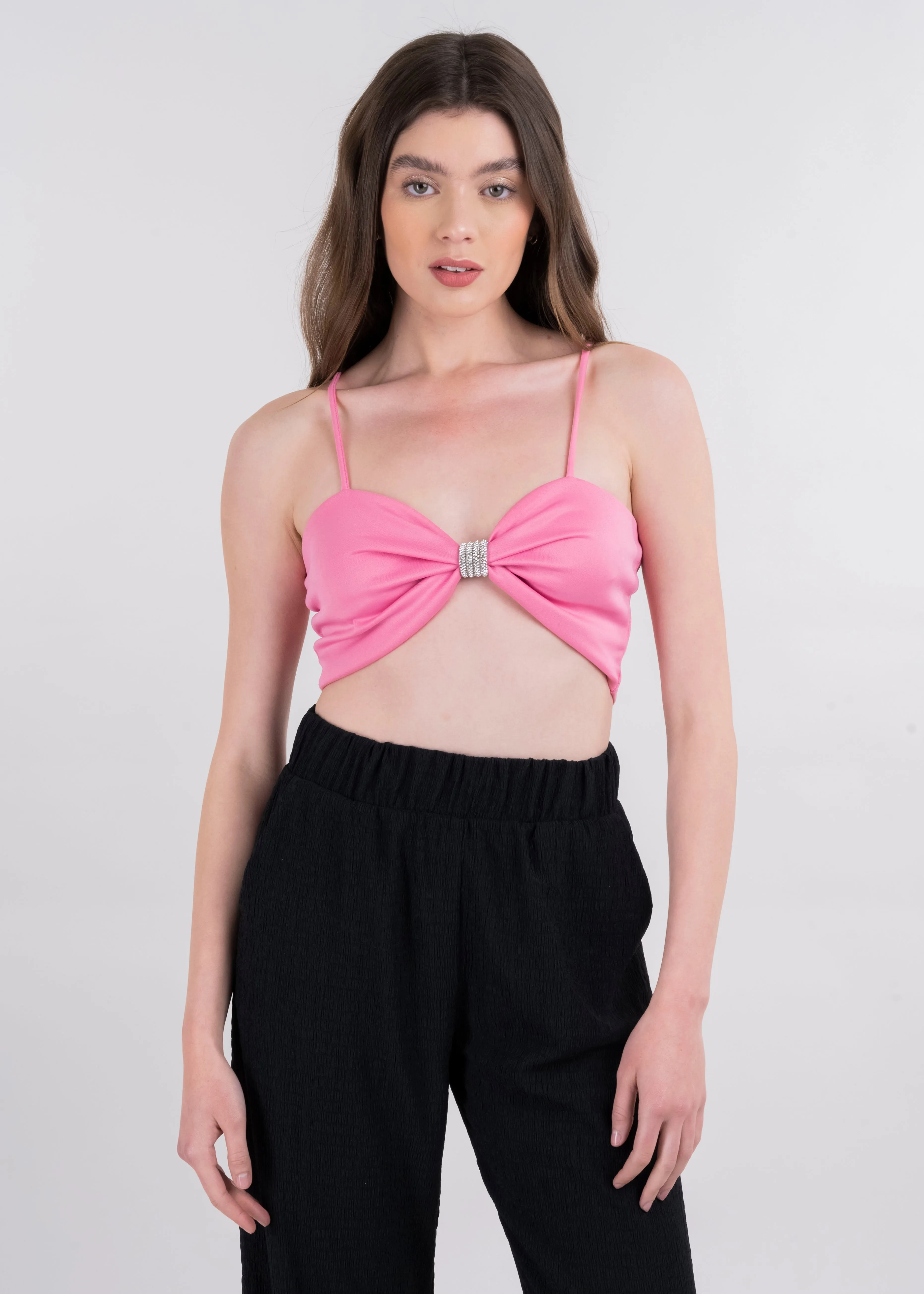 Top crop moño brillos sold by Shasa product image thumbnail 2