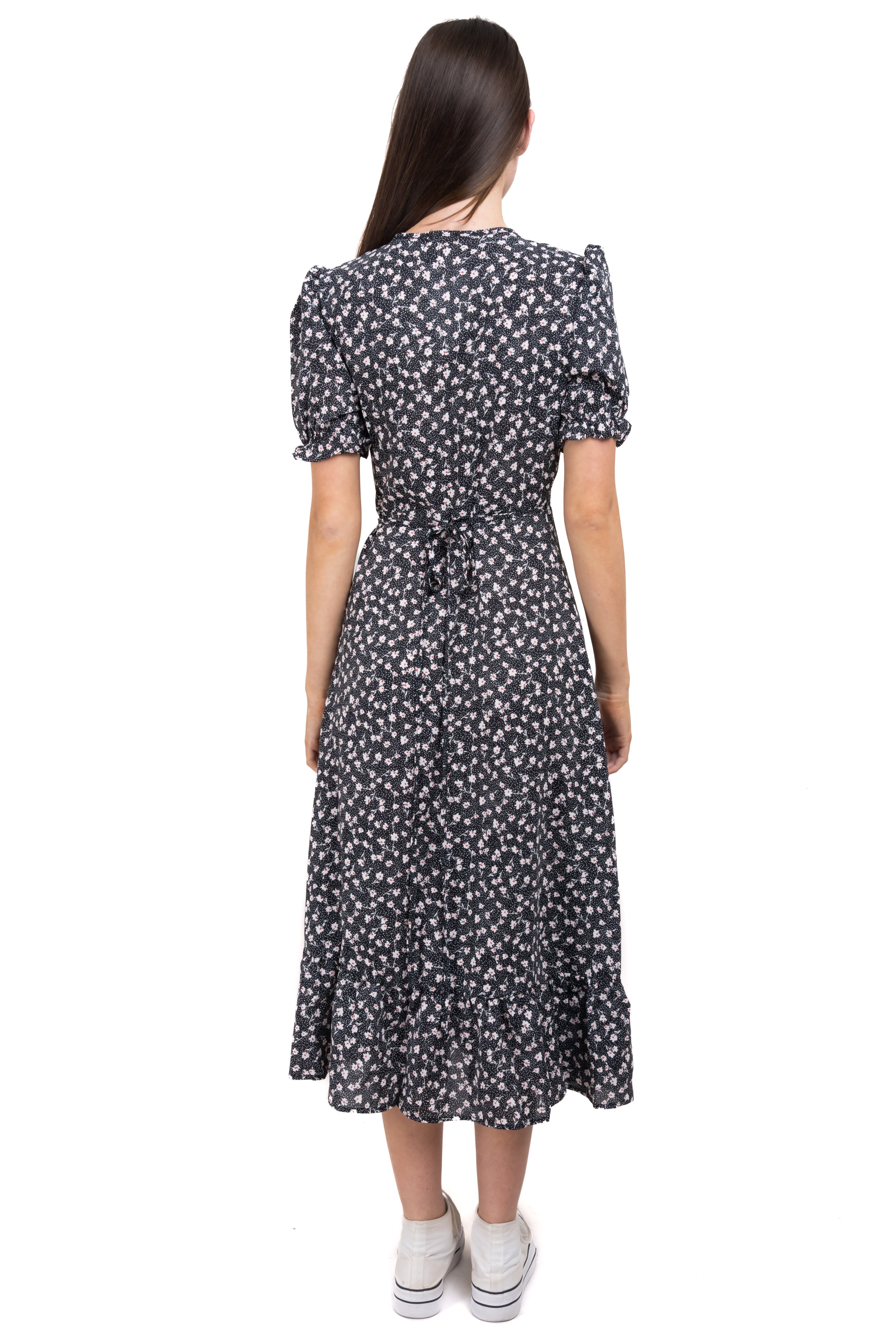 Vestido maxi estampado flores sold by Shasa product image thumbnail 4