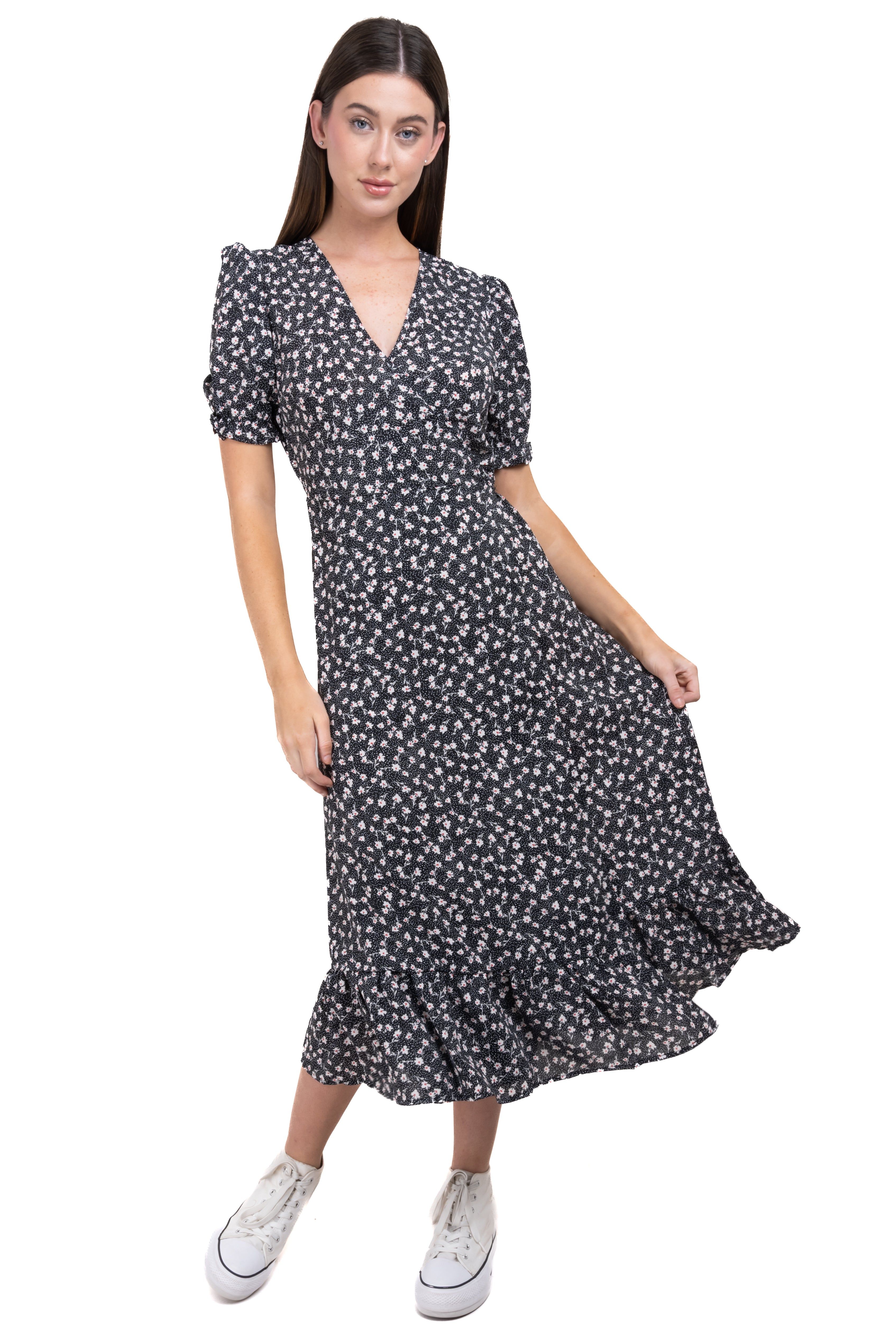 Vestido maxi estampado flores sold by Shasa product image thumbnail 2