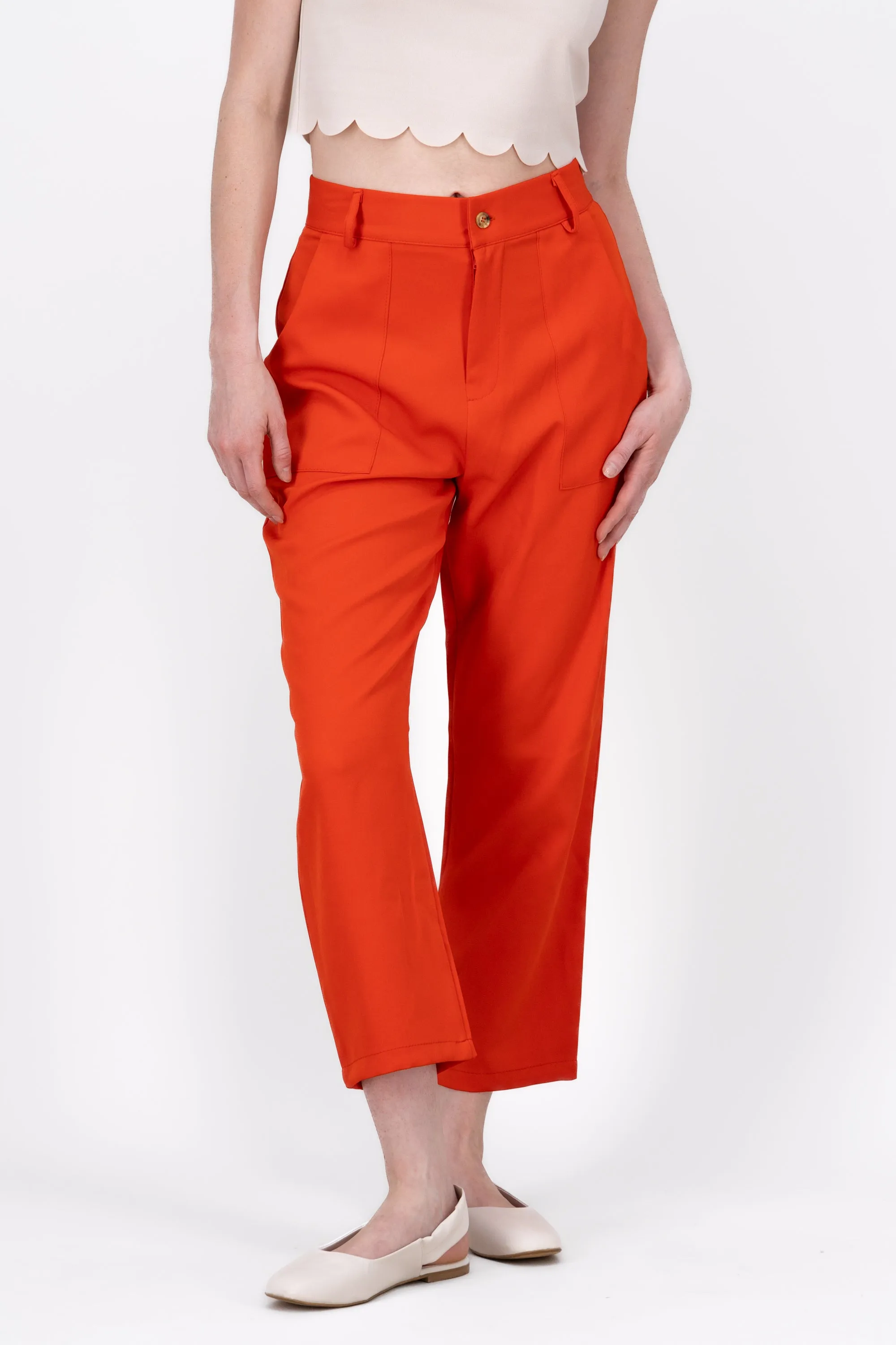 Pantalón Cintura Alta Capri Bolsas sold by Shasa product image thumbnail 2